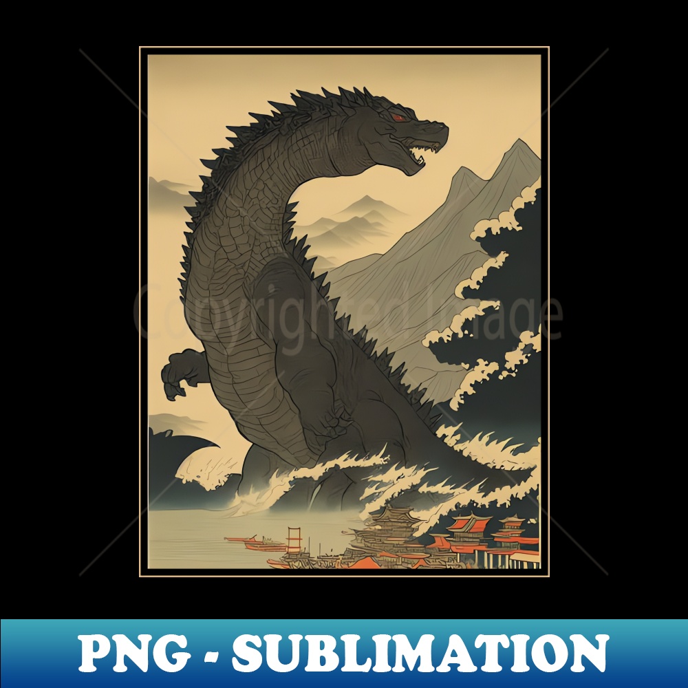 YY-20231101-9726_Godzilla in Japan woodblock 8538.jpg