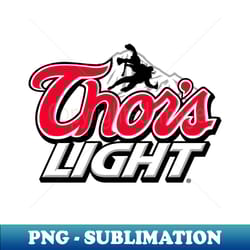 superhero god of thunder inspired beer logo parody - instant sublimation digital download - perfect for personalization