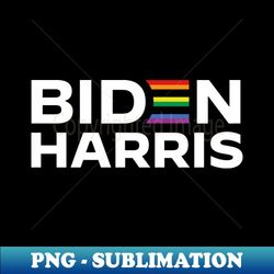 biden harris lgbt joe biden gay pride 2024 election - signature sublimation png file - defying the norms