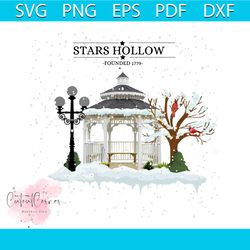 stars hollow christmas festival png sublimation design