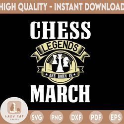 Chess Legends Are Born In SEPTEMBER Svg, Birthday Svg, Chess Party, Chess Svg, Birthday Gifts, Shirts For Birthday Svg
