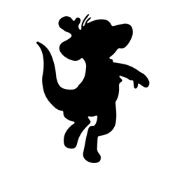 tiger silhouette svg, frames winnie the pooh svg, winnie the pooh svg, pooh cartoon svg, digital download-1