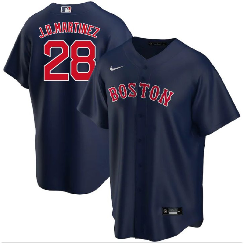 Boston Red Sox J.D. Martinez Navy Jersey.jpg