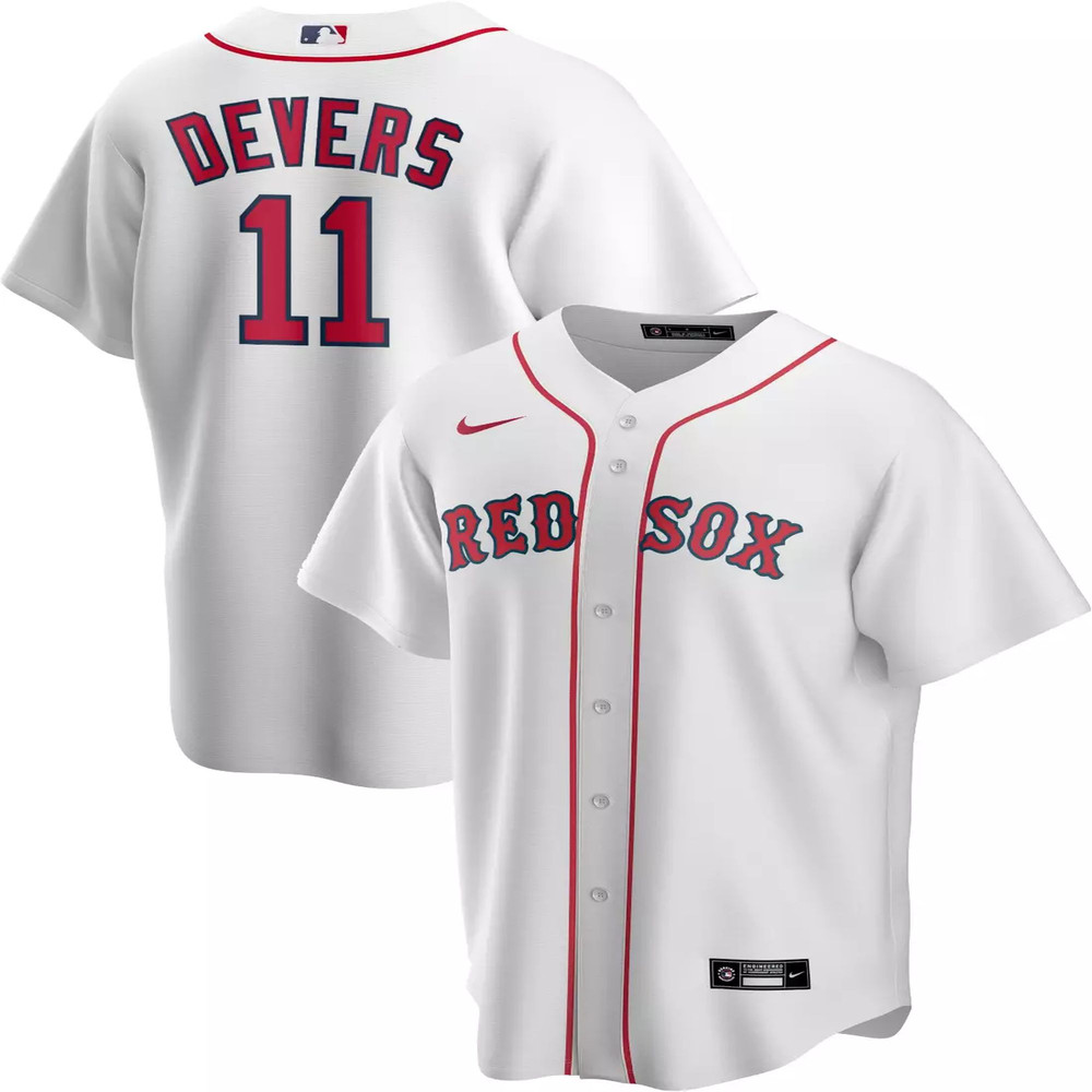 Boston Red Sox Rafael Devers White Jersey.jpg