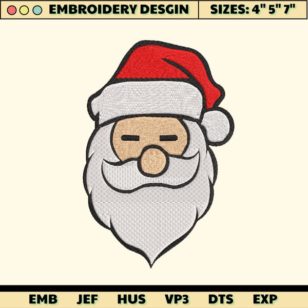 Embroidery Design Rocker Santa Santa Claus Embroidery Designs, Christmas Embroidery Designs - Inspire ...