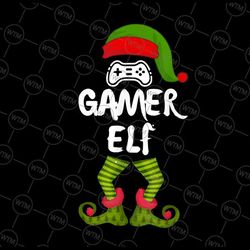 gamer elf png, funny christmas elf png, xmas party png, christmas family elf matching png, holiday gift png digital down
