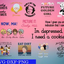 the golden girls svg, bundles golden girls svg, png,dxf, pdf, jpg...