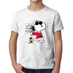joe cool snoopy young t-shirt