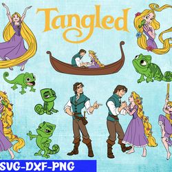 tangled svg, bundles disney pricess svg, png,dxf, pdf, jpg...