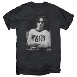john lennon &8211 new york adult premium tee