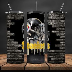 Pittsburgh Steelers Tumbler, Steelers Logo, NFL, NFL Teams, NFL Logo, NFL Football Png, NFL Tumbler Wrap 123