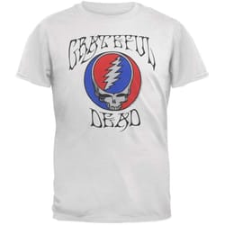 grateful dead &8211 logo and steal your face soft adult t-shirt