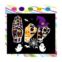 witch svg, halloween svg, asl boo halloween svg, asl boo halloween, boo witch svg, boo witch halloween, boo halloween, p