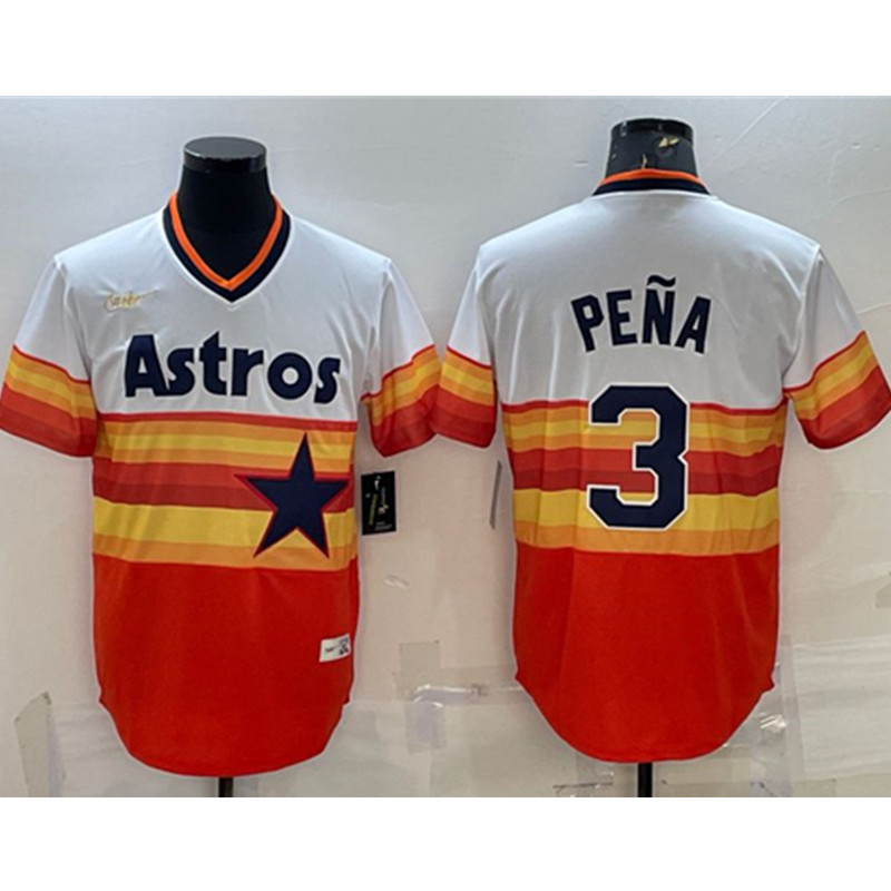 Houston Astros Jeremy Pena Orange White Jersey.jpg