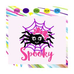 spooky spider ,halloween svg, halloween gift, halloween shirt, happy halloween day, halloween svg file, halloween party,