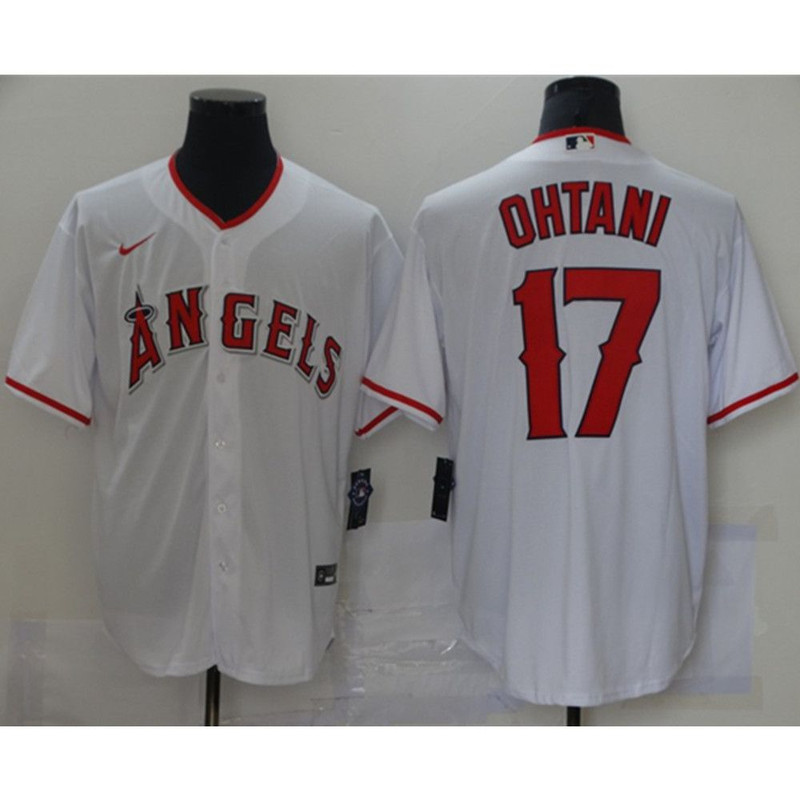 Los Angeles Angels Shohei Ohtani White Jersey.jpg