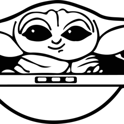 baby yoda svg, yoda svg, star wars svg, star wars charecters svg, mandalorian svg, darth svg, instant download-19