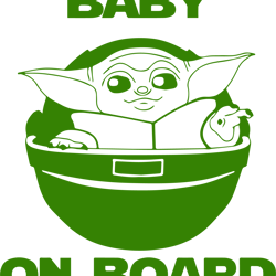 baby on board svg, yoda svg, star wars svg, star wars charecters svg, mandalorian svg, darth svg, instant download-1