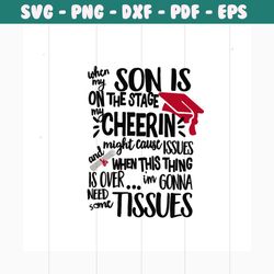 when my son is on the stage svg, 100th days svg, back to school svg, school svg, teacher svg, school party svg, first sc