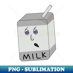 A cute Little Milk Carton - Aesthetic Sublimation Digital File - Perfect for Sublimation Mastery