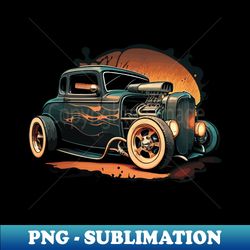 Vintage hot rod car - Unique Sublimation PNG Download - Create with Confidence