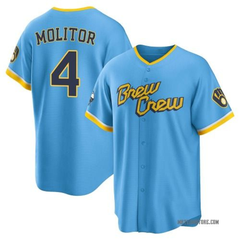 Milwaukee Brewers Paul Molitor 2022 City Blue Jersey.jpg