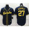 Milwaukee Brewers Willy Adames Navy Jersey.jpg