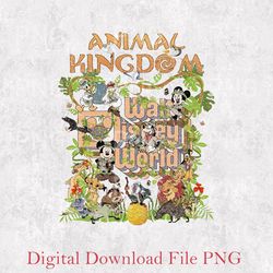 disney mickey and friends safari png, disney animal kingdom png, animal kingdom mickey safari png, disney safari family