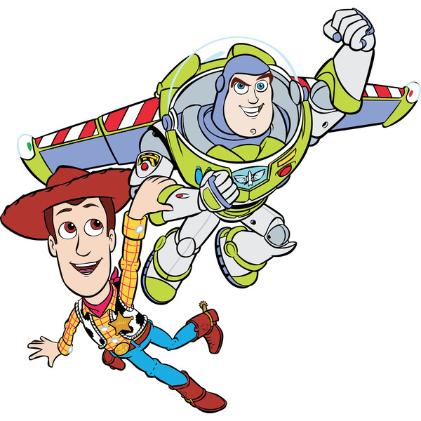 Woody and Buzz Lightyear Svg Toy Story Svg Toy Story Clipa