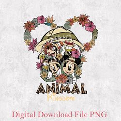 personalized leopard disney animal kingdom png, mickey and friends safari mode png, disney chip and dale safari trip png