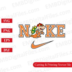 bowser svg file, super mario bowser png svg, , mario bowser vector png, cricut printing cut file