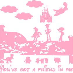 you've got a friend in me svg, toy story svg, toy story silhouettes, toy story clipart, disney svg, instant download-1