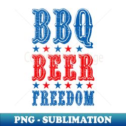 bbq beer freedom - High-Quality PNG Sublimation Download - Perfect for Sublimation Art
