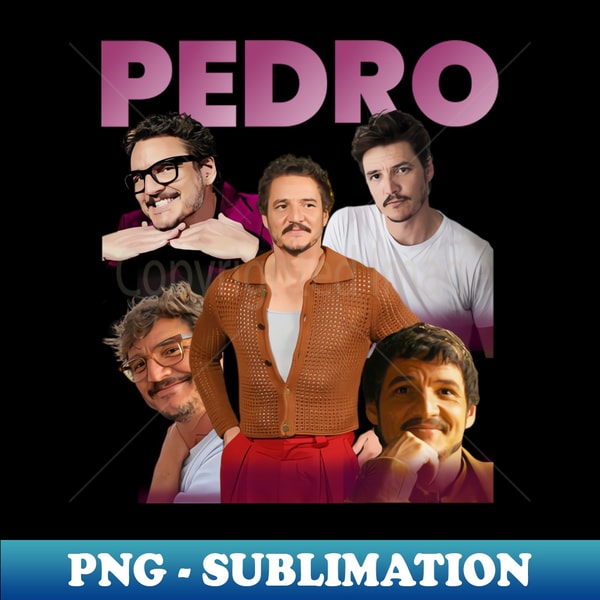 Pascal Sy Vintage Pedro Pascal in 90sY2K - Exclusive PNG Sublimation D | Inspire ...
