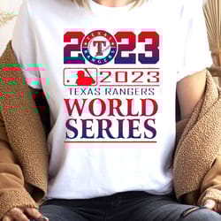 texas team rangers 2023 west division baseball champs t-shirt, mlb 2023 world series shirt long sleeve sweatshirt hoodie