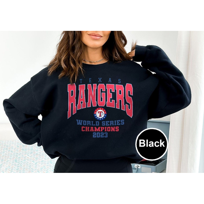 Texas Rangers World Series Champions 2023 T-shirt, MLB 2023 Champion World Series Shirt Long sleeve Sweatshirt Hoodie