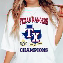 texas rangers world series champions 2023 t-shirt, mlb 2023 champion world series shirt long sleeve sweatshirt hoodie