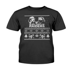 puro pinche raiders ugly christmas sweater t-shirt
