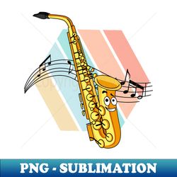 Saxophone Jazz Funny Music Radio Soul - Exclusive PNG Sublimation Download - Unleash Your Inner Rebellion
