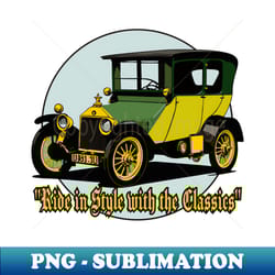 vintage retro classic cars - special edition sublimation png file - fashionable and fearless