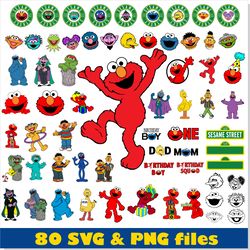 sesame street svg bundle, sesame street png bundle, sesame street sign logo png svg, vector sesame street clipart