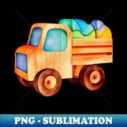 Watercolor Children Toy 7 - Sublimation-Ready PNG File - Perfect for Sublimation Art