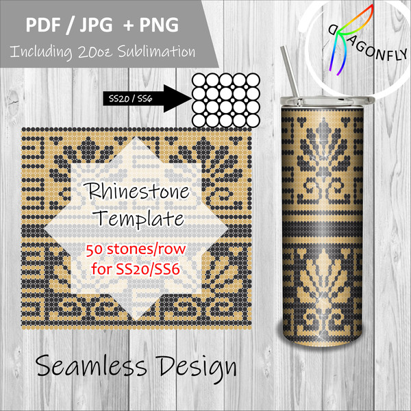 rhinestone tumbler template ss20 ss16  honeycomp Including 20oz 30oz Sublimation.jpg