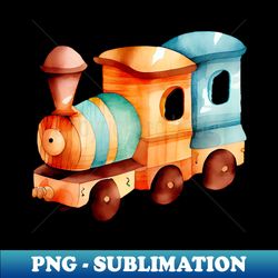 Watercolor Children Toy 2 - PNG Sublimation Digital Download - Instantly Transform Your Sublimation Projects