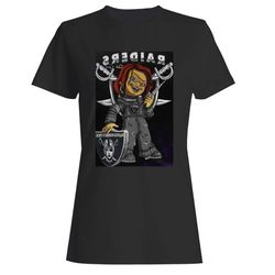 raiders chucky woman&8217s t-shirt