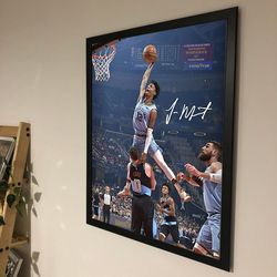 Ja Morant Dunk, Basketball Poster, Grizzlies Poster, NoFramed, Gift.jpg