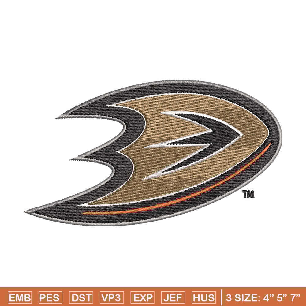 Anaheim Ducks logo Embroidery, NHL Embroidery, Sport embroidery, Logo Embroidery, NHL Embroidery design..jpg