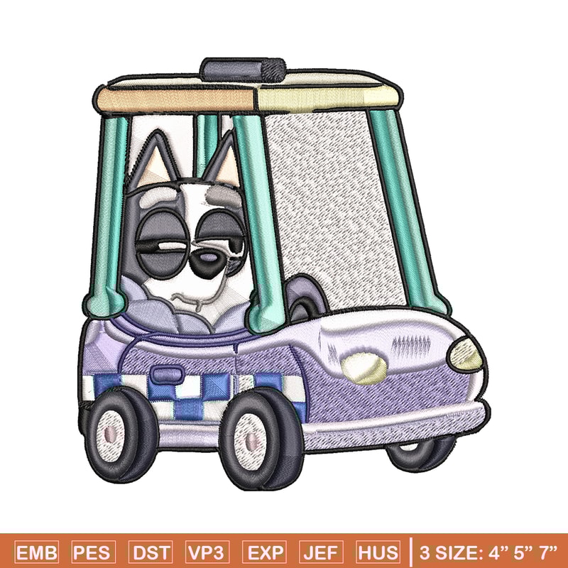 Aunt trixie heeler Embroidery, Bluey Embroidery, Embroidery File, cartoon design, cartoon shirt, Digital download..jpg