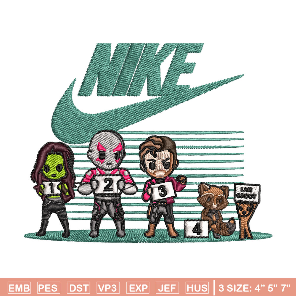 Avengers cartoon Nike Embroidery design, Avengers Embroidery, Nike design, Embroidery file, logo shirt, Instant download.jpg