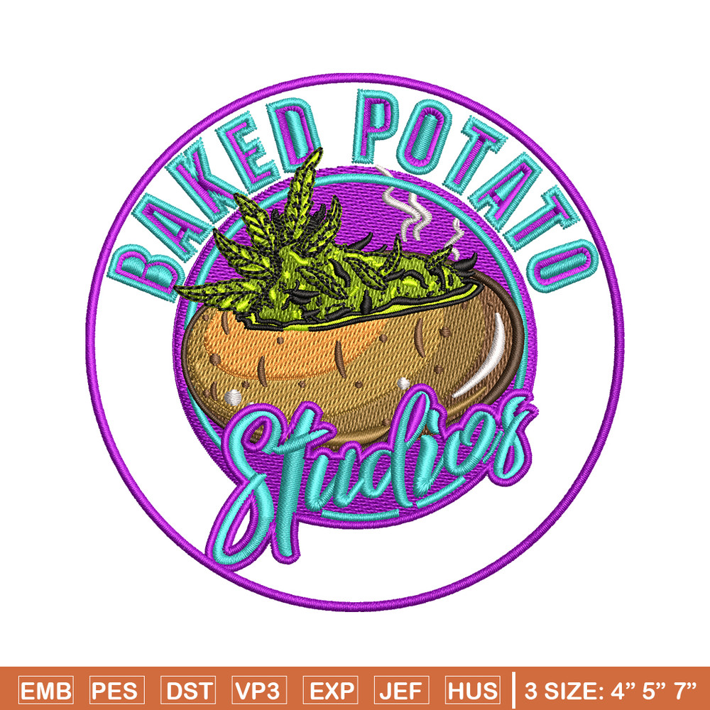 Baked Potatoes embroidery design, Baked Potatoes embroidery, logo design, embroidery file, logo shirt, Digital download..jpg